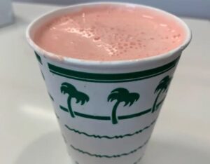 In N Out Strawberry Shake